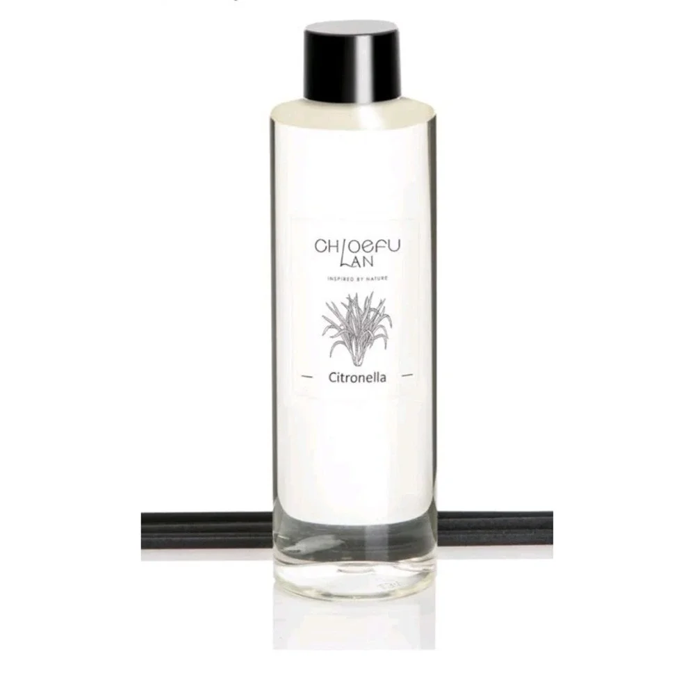 Chioefu Lan Citronella Scented Oil Diffuser Refill 200ml 6.76 fl oz Natural Oil